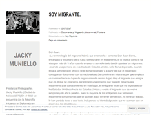Tablet Screenshot of jackymuniello.com